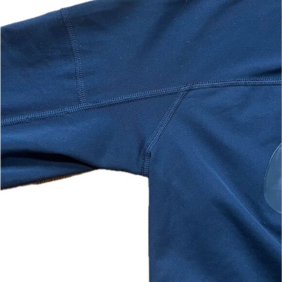 Nike Running Dri-Fit Long Sleeved Lightweight Hoodie Sweatshirt Navy Blue Small - Picture 4 of 8